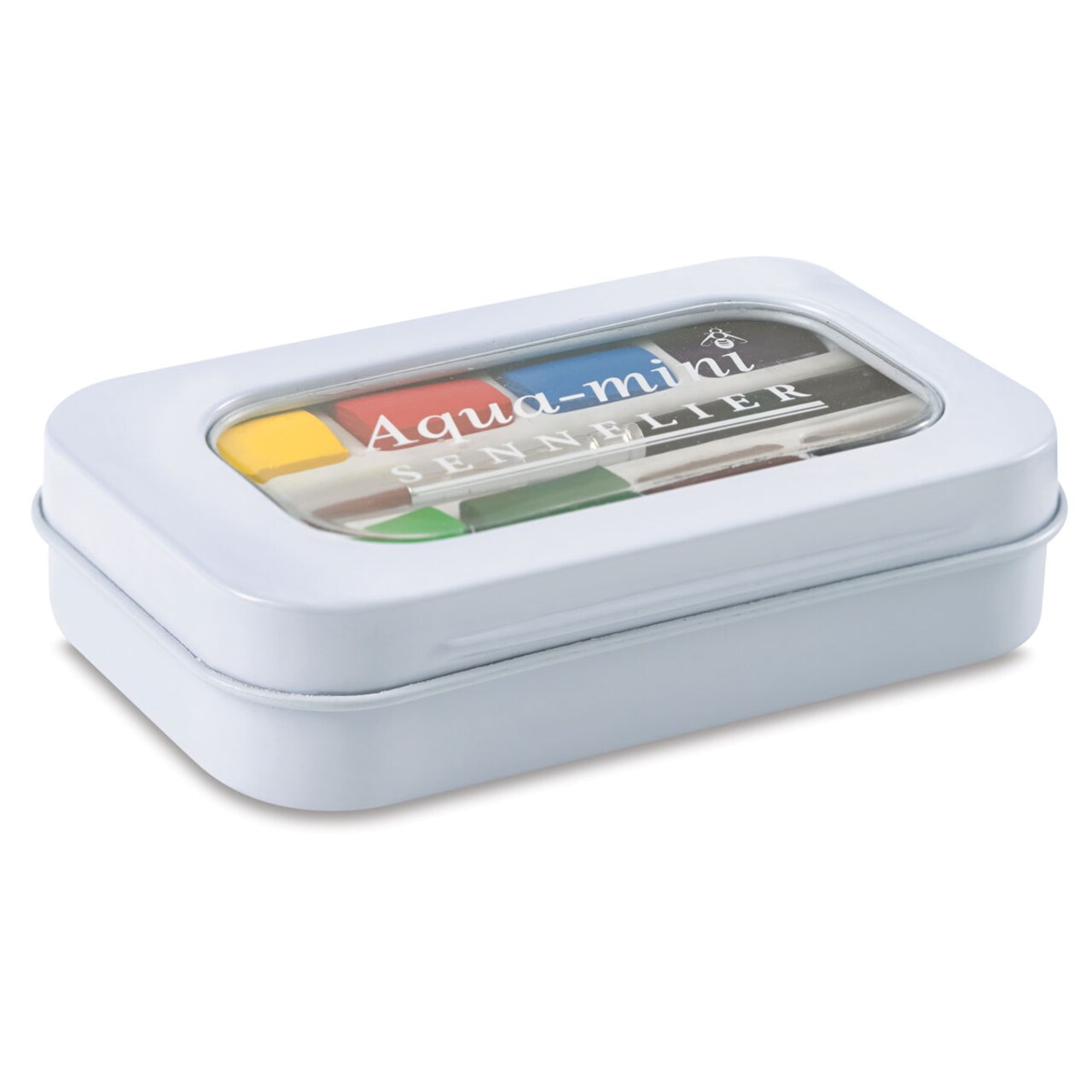 Sennelier French Artists' Watercolors - Set of 8, Aqua Mini, Half Pans